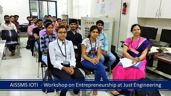 AISSMS IOTI-Workshop on Entrepreneurship